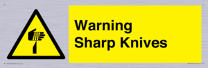 Warning Sharp Knives